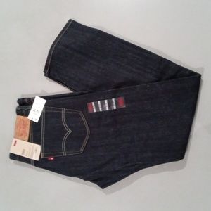 NWT Levi's Jeans 32 32 dark blue